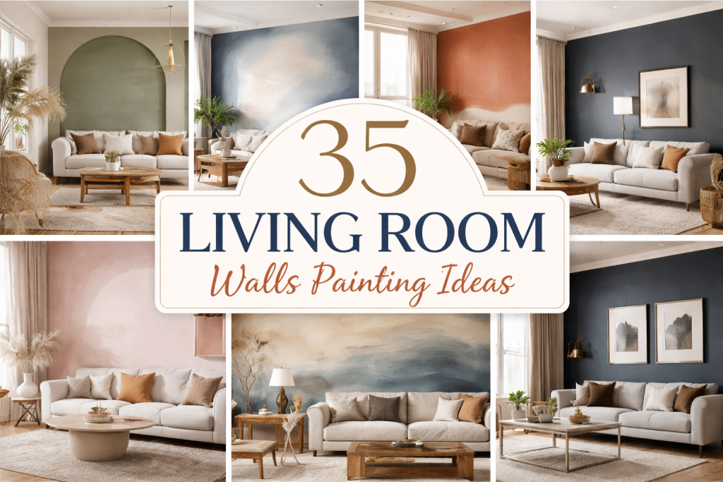 35 Living Room Walls Painting Ideas 2026 for Stylish Homes