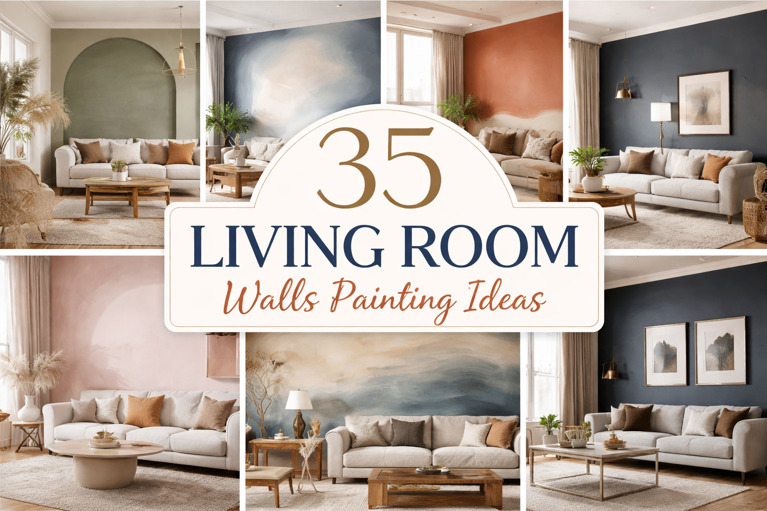 35 Living Room Walls Painting Ideas 2026 for Stylish Homes