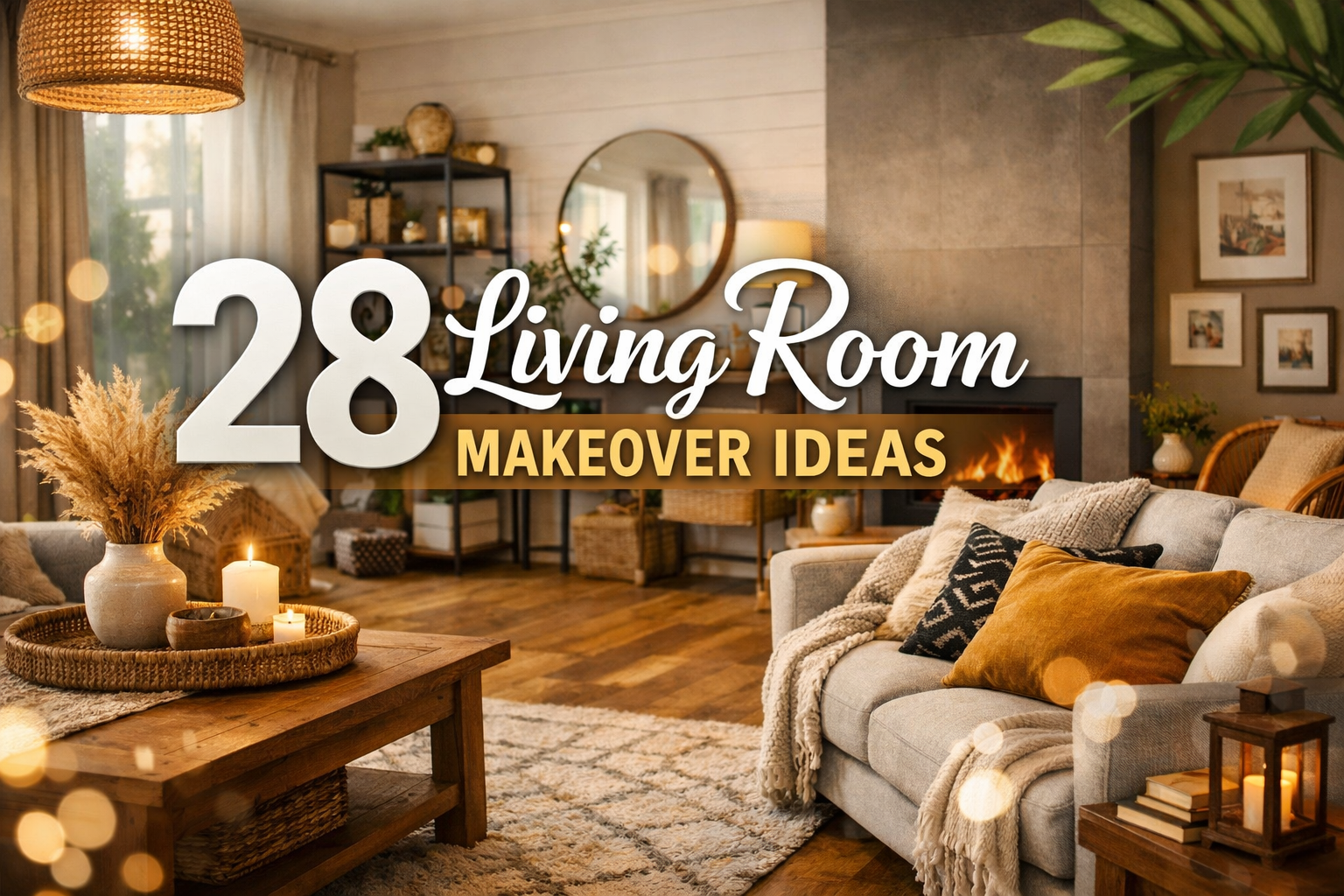 28 Living Room Makeover Ideas 2026 for a Stylish Home