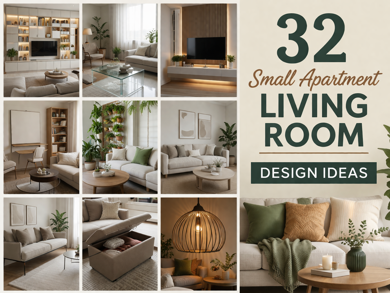 32 Small Apartment Living Room Design Ideas 2026
