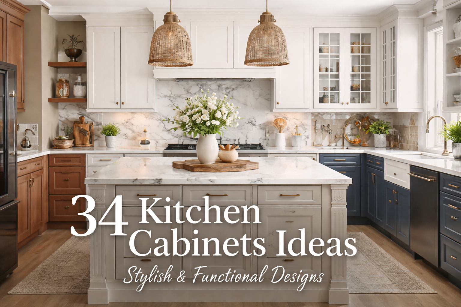 34 Kitchen Cabinets Ideas 2026 to Transform Your Kitchen Style