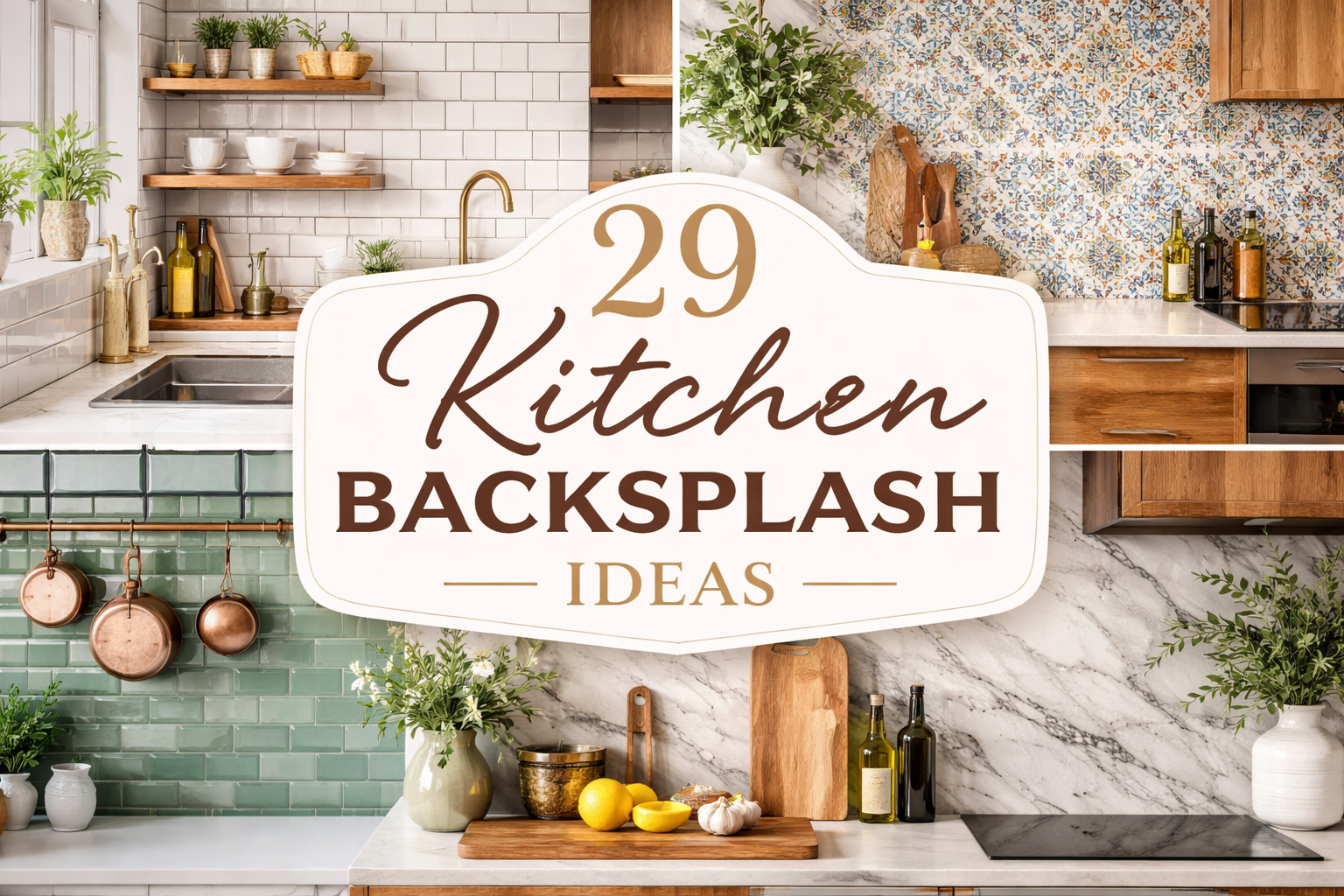 29 Kitchen Backsplash Ideas 2026 for Stylish Modern Homes