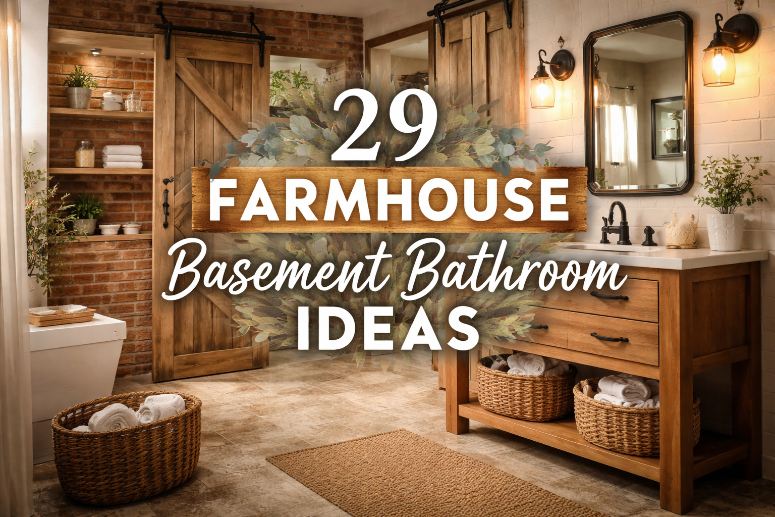 29 Farmhouse Basement Bathroom Ideas 2026 for Every Style