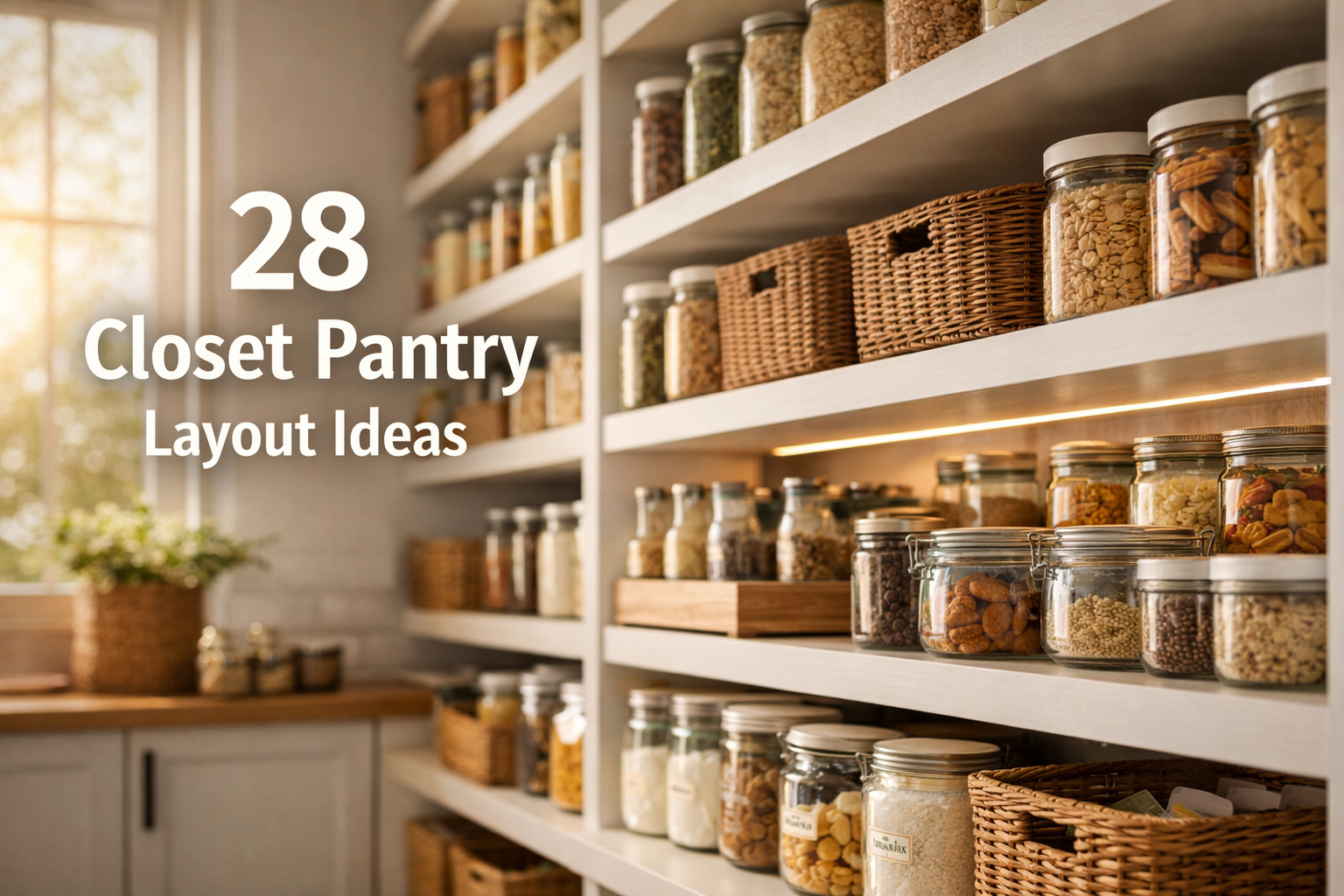 28 Closet Pantry Layout Ideas 2026 That Maximize Space