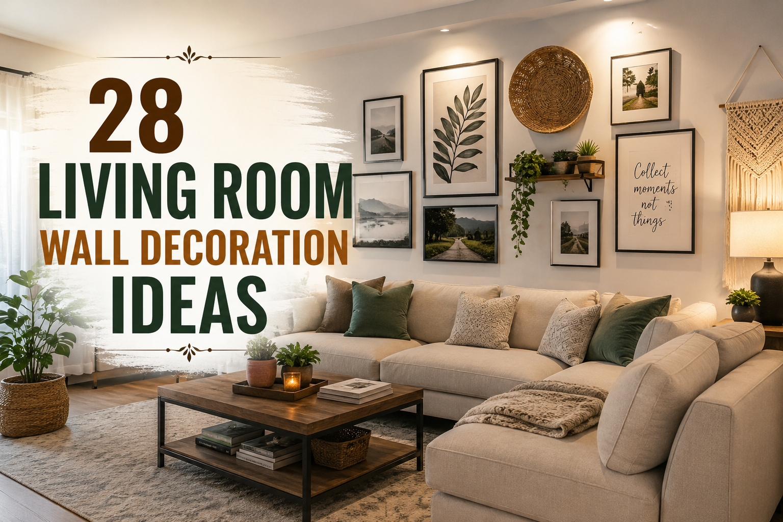 28 Living Room Wall Decoration Ideas 2026 for Cozy Homes
